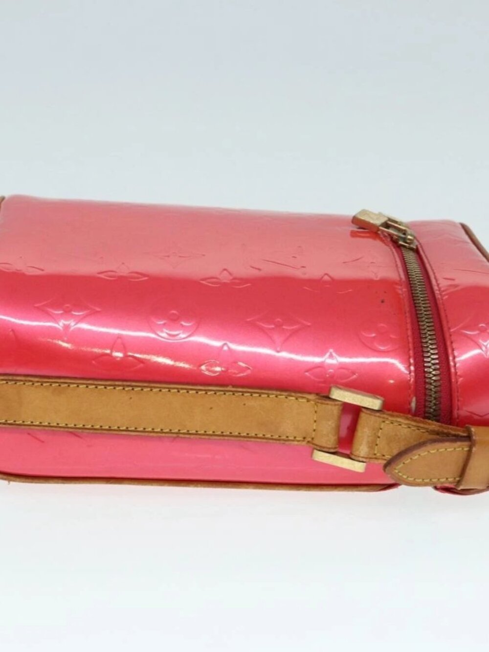 LOUIS VUITTON Monogram Vernis Sullivan Vertical Bag Pink - Picture 6 of 16